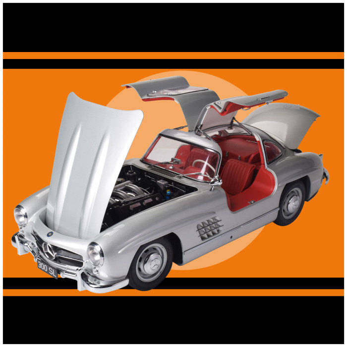 Model Kit Diamant Mercedes-Benz 300 SL - 1:8